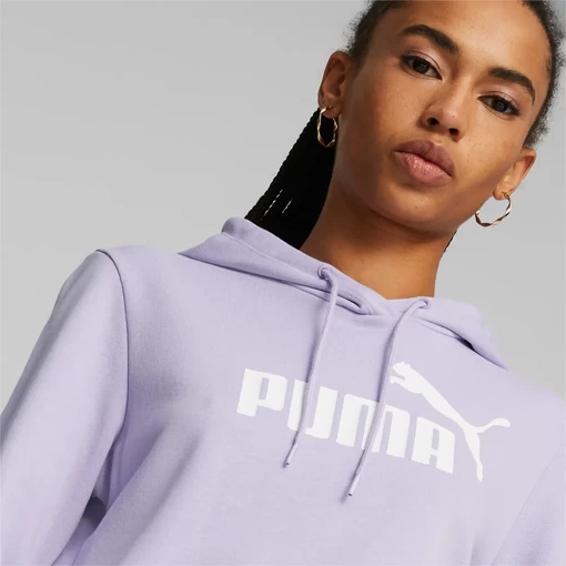 Худі жіноче Puma ESS Logo Hoodie бузкового кольору