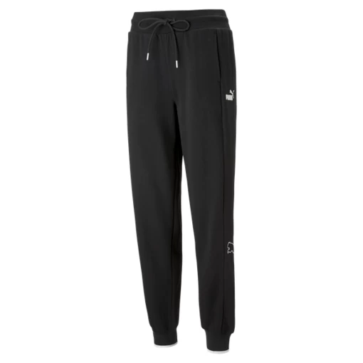 Спортивні штани жіночі Puma POWER Colorblock Pants чорного кольору