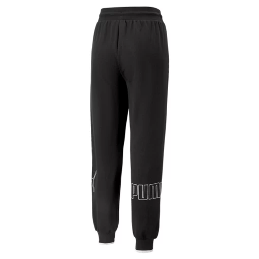 Спортивні штани жіночі Puma POWER Colorblock Pants чорного кольору