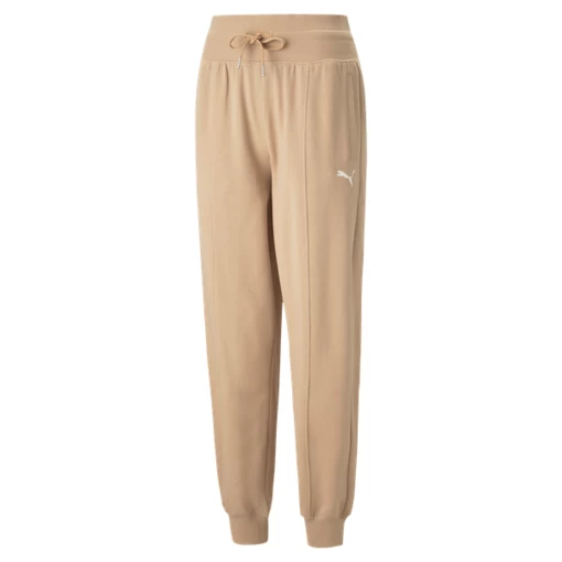 Спортивні штани жіночі Puma HER High-Waist Pants пісочного кольору