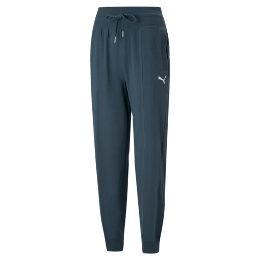 Спортивні штани жіночі Puma HER High-Waist Pants темно-синього кольору