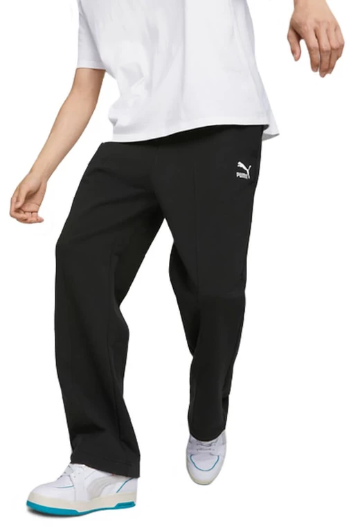 Спортивные штаны мужские Puma Classics Straight Sweatpants черного цвета