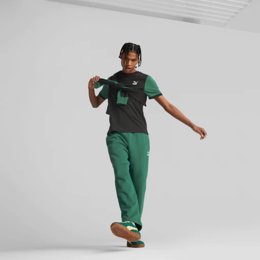 Спортивні штани чоловічі Puma Classics Straight Sweatpants зеленого кольору