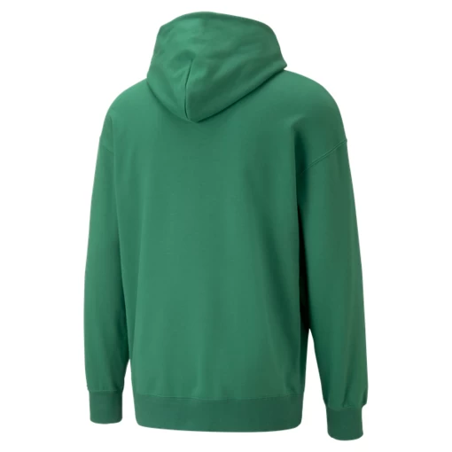 Толстовка чоловіча Puma Classics Relaxed Hoodie зеленого кольору