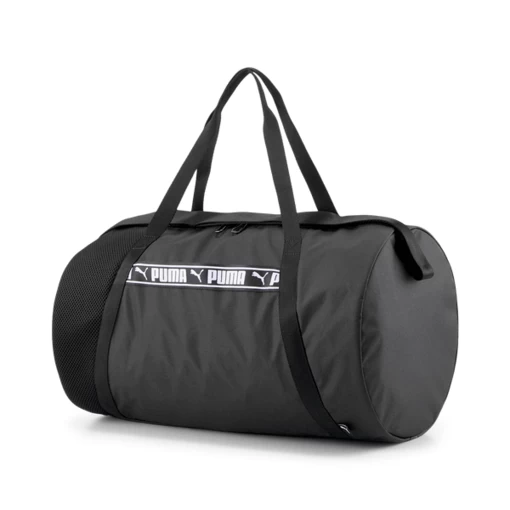 Сумка жіноча Puma AT ESS Barrel Bag чорного кольору 07962901