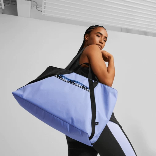 Сумка жіноча Puma AT ESS Shopper фіолетового кольору