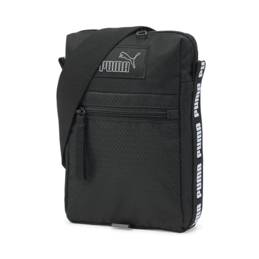 Сумка женская-мужская Puma EvoESS Front Loader Bag черного цвета