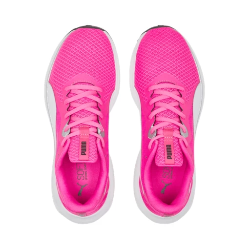 Кроссовки женские Puma Twitch Runner Fresh бело-розового цвета (37798106)