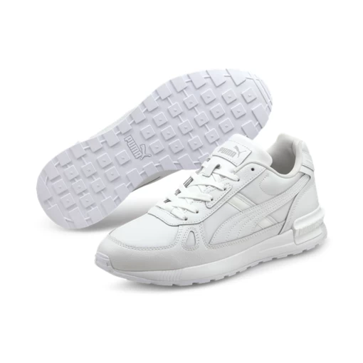 Кроссовки мужские-женские Puma Graviton Pro L белого цвета (38272102)