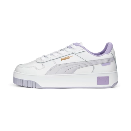 Кросівки жіночі Puma Carina Street біло-бузкового кольору (38939007)