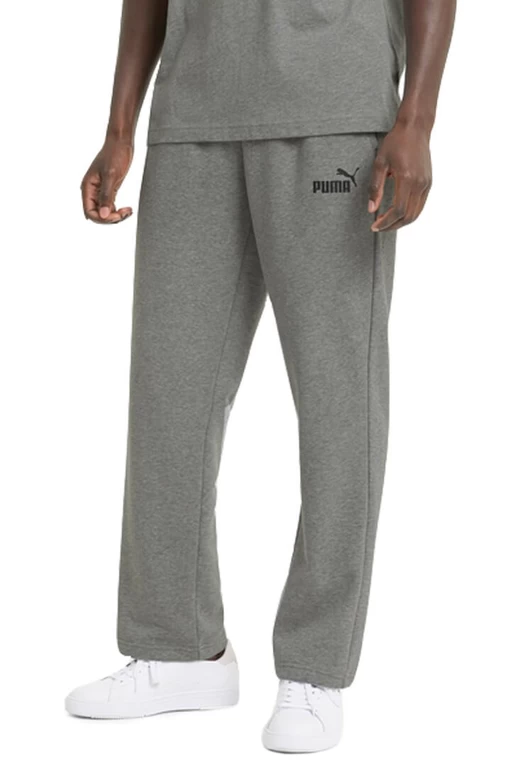 Спортивные штаны мужские Puma ESS Logo Pants серого цвета