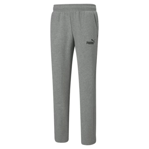 Спортивные штаны мужские Puma ESS Logo Pants серого цвета