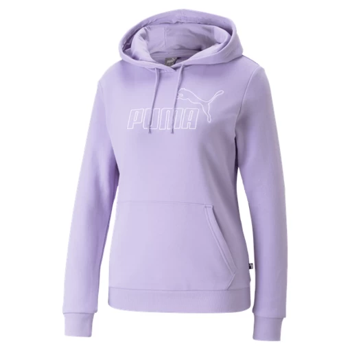 Худі жіноче Puma ESS Elevated Hoodie бузкового кольору (67378825)