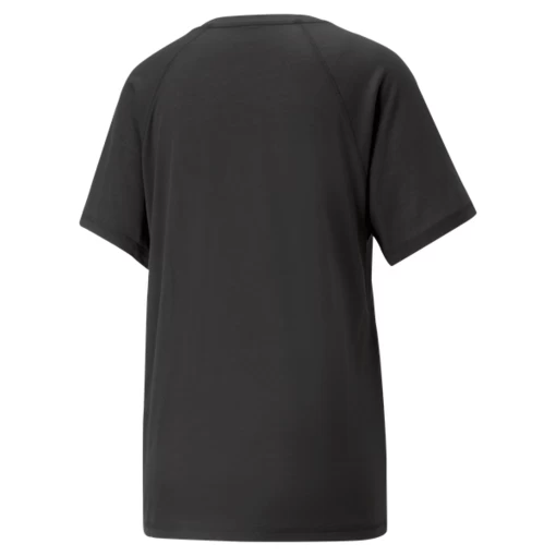 Футболка жіноча Puma EVOSTRIPE Tee чорного кольору (67306601)