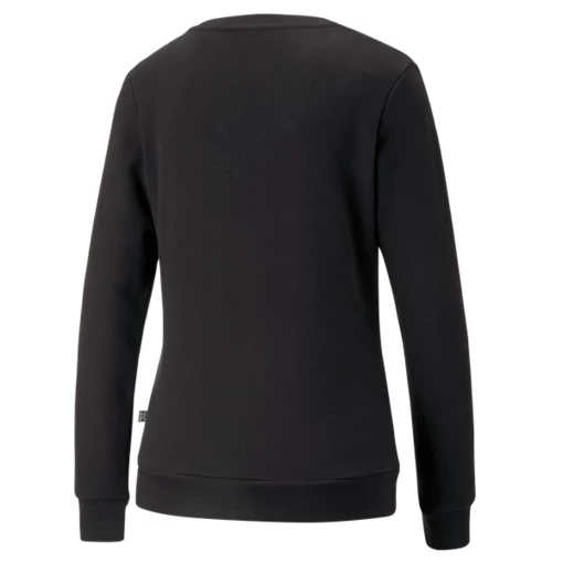 Свитшот женский Puma ESS Elevated Crew черного цвета (67409001)