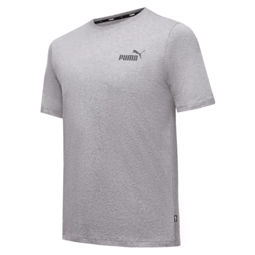 Футболка чоловіча Puma ESS Small Logo Tee сірого кольору