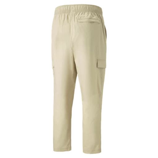 Спортивні чоловічі штани Puma Classics Woven Pants бежевого кольору (53560588)
