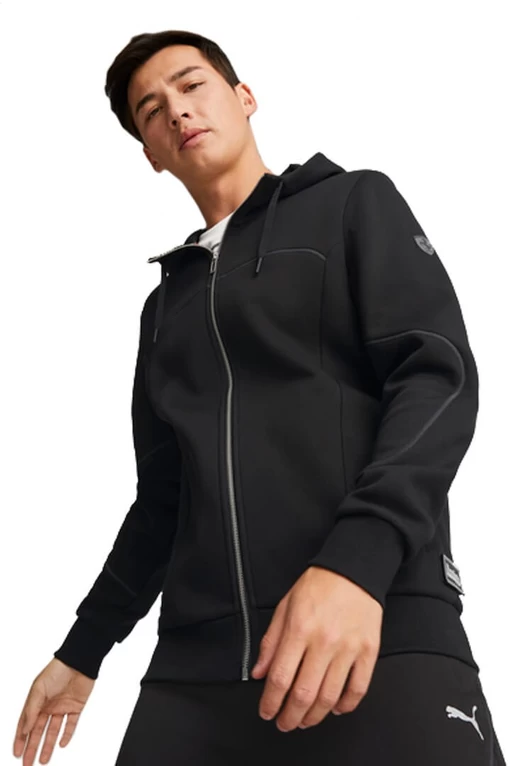 Худи мужское Puma Ferrari Style Hooded Jacket черного цвета