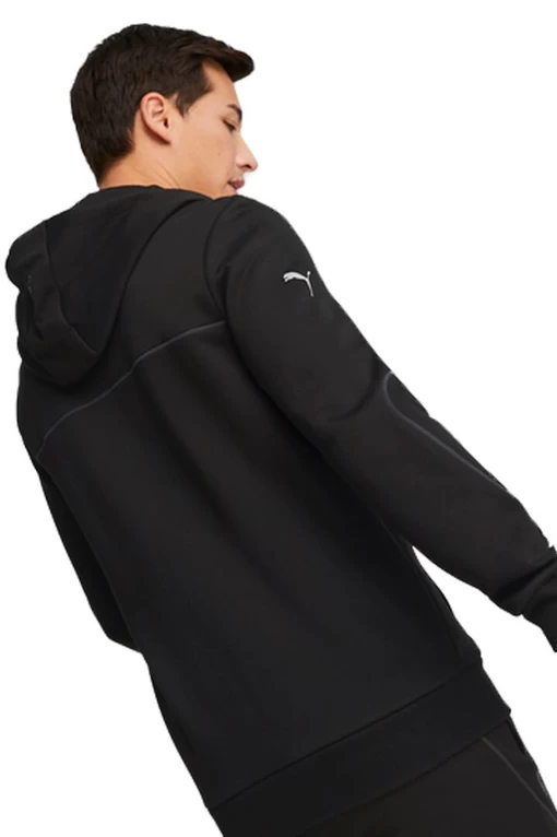 Худи мужское Puma Ferrari Style Hooded Jacket черного цвета
