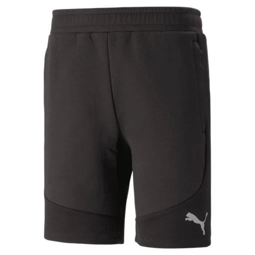 Шорты мужские Puma EVOSTRIPE Shorts черного цвета