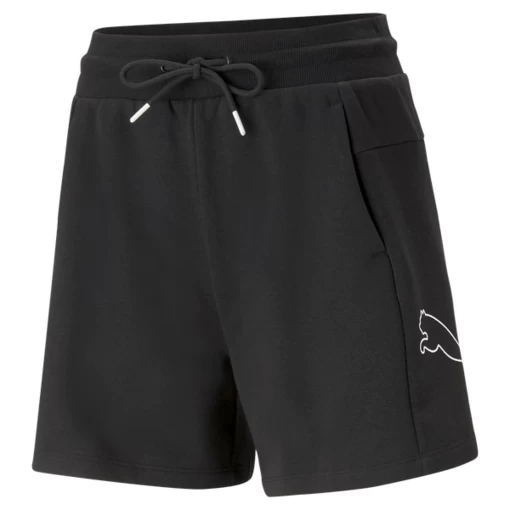 Спортивні шорти жіночі Puma POWER Colorblock Shorts чорного кольору