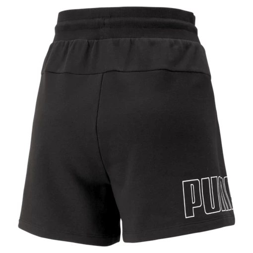 Спортивні шорти жіночі Puma POWER Colorblock Shorts чорного кольору