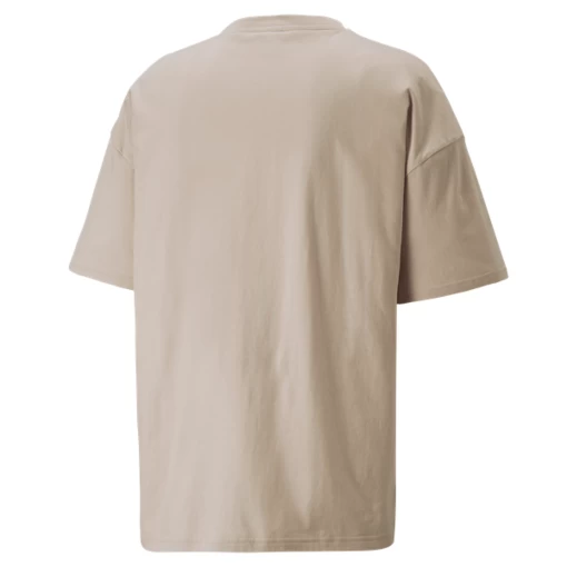 Футболка мужская Puma CLASSICS Oversized Tee бежевого цвета