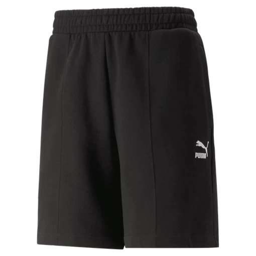 Шорти чоловічі Puma CLASSICS Pintuck Shorts 8' чорного кольору