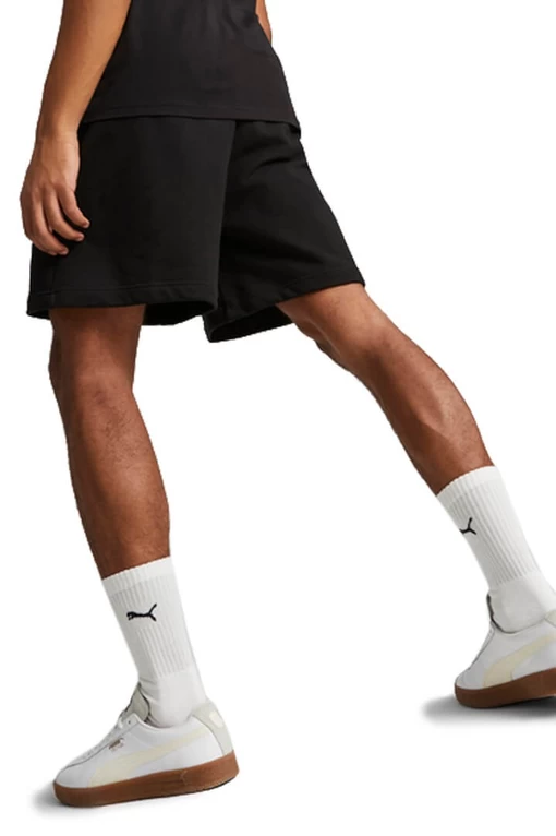 Шорти чоловічі Puma CLASSICS Pintuck Shorts 8' чорного кольору