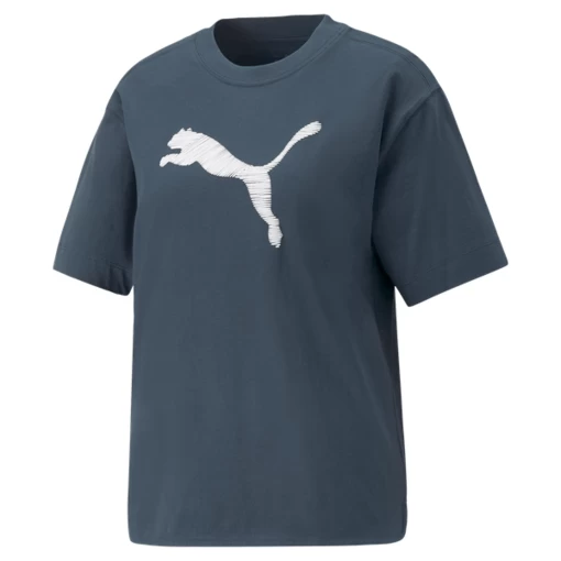Футболка жіноча Puma HER Tee темно-синього кольору