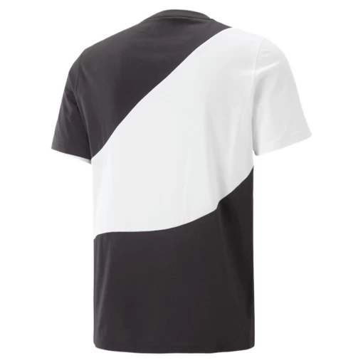 Футболка чоловіча Puma POWER Cat Tee чорно-білого кольору