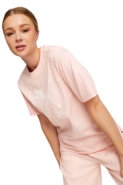 Футболка женская Puma HER Tee розового цвета
