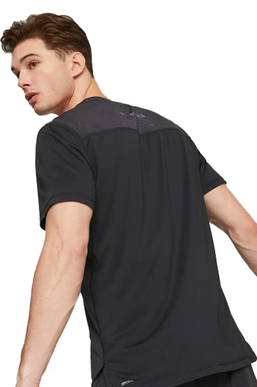 Футболка чоловіча Puma Engineered for Strength Tee чорного кольору