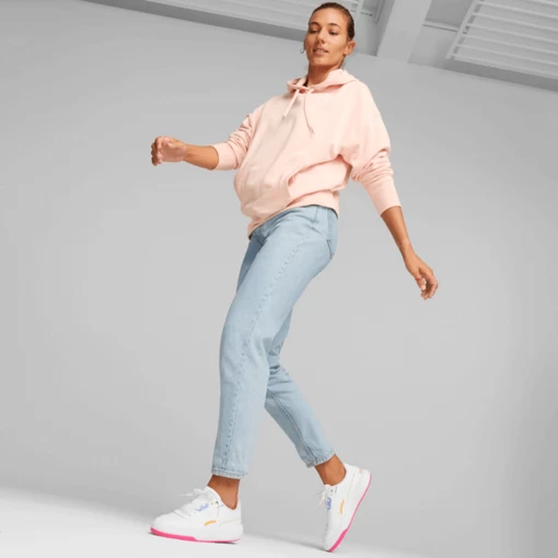 Худі жіноче Puma HER Hoodie рожевого кольору