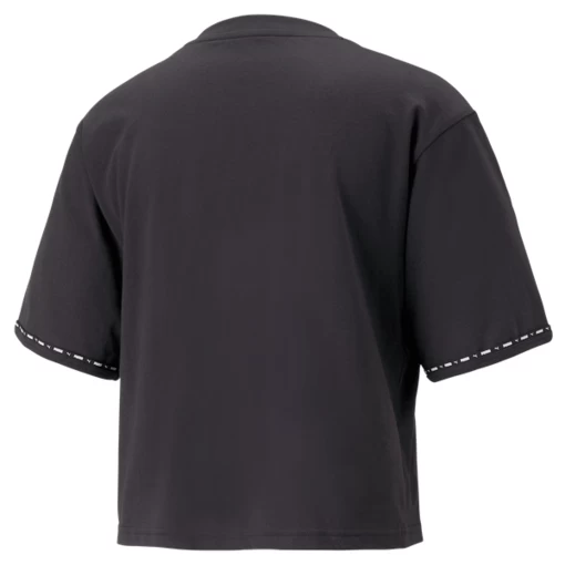 Футболка жіноча Puma POWER Tape Tee чорного кольору