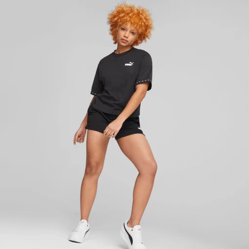 Футболка жіноча Puma POWER Tape Tee чорного кольору