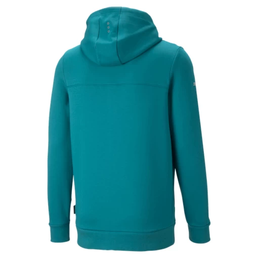 Куртка спортивна чоловіча Puma Ferrari Style Hooded Jacket колір аква