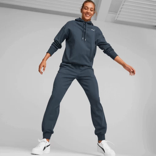 Худі жіноче Puma HER Hoodie темно-синього кольору