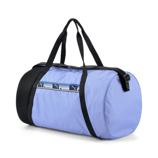 Сумка жіноча Puma AT ESS Barrel Bag лілового кольору