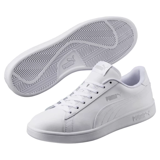 Кросівки чоловічі-жіночі Puma Smash v2 L білого кольору