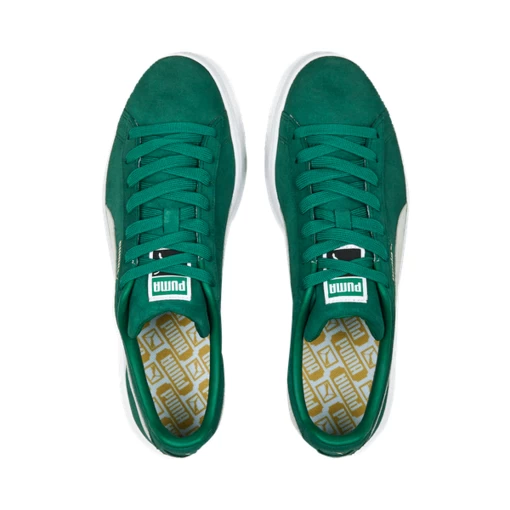 Кеды мужские Puma Suede Classic XXI зеленого цвета
