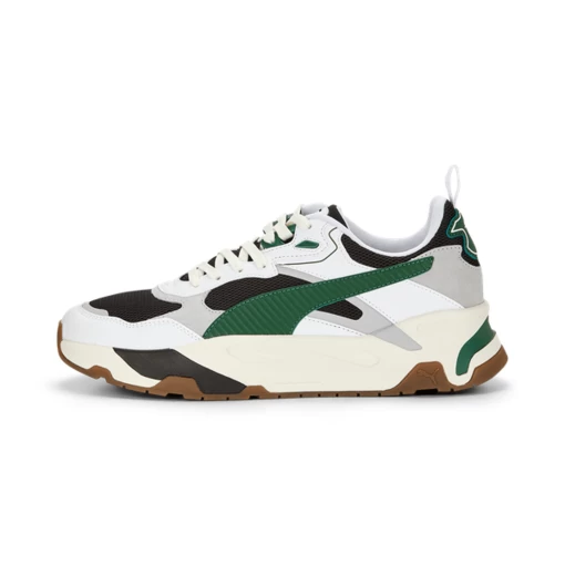 Кроссовки мужские Puma Trinity бело-зеленого цвета