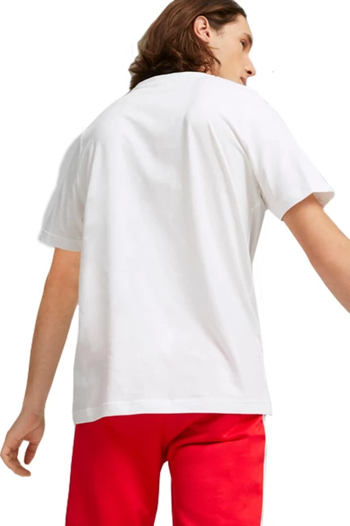 Футболка чоловіча Puma Classics Logo Tee білого кольору