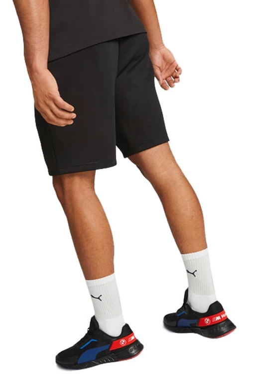 Шорты мужские Puma BMW MMS Sweat Shorts 8.6' черного цвета