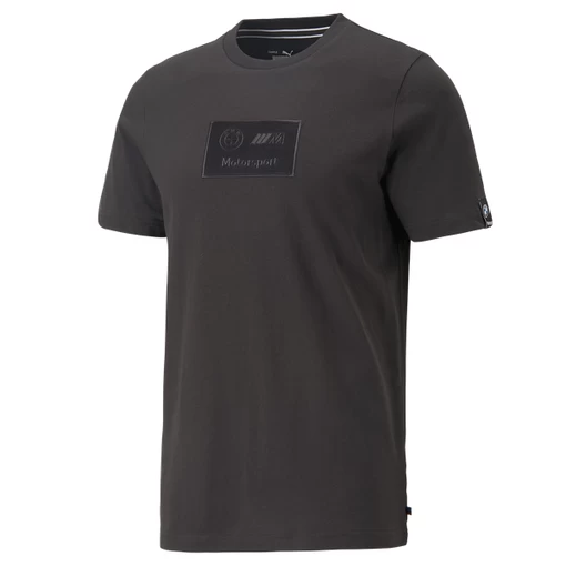 Футболка чоловіча Puma BMW MMS Logo Tee + чорного кольору 53814101