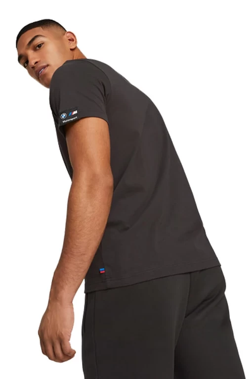 Футболка чоловіча Puma BMW MMS Logo Tee + чорного кольору 53814101