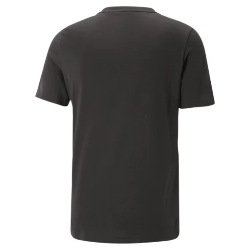 Футболка мужская Puma MAPF1 Logo Tee черного цвета 53848201