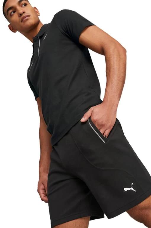 Шорти чоловічі Puma MAPF1 Sweat shorts чорного кольору
