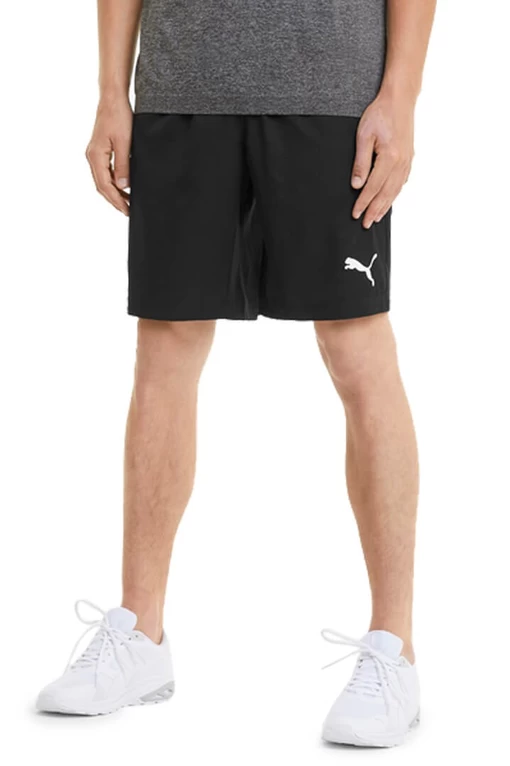 Шорты мужские Puma ACTIVE Woven Shorts' черного цвета 58673001