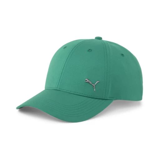 Кепка мужская-женская Puma Metal Cat Cap зеленого цвета